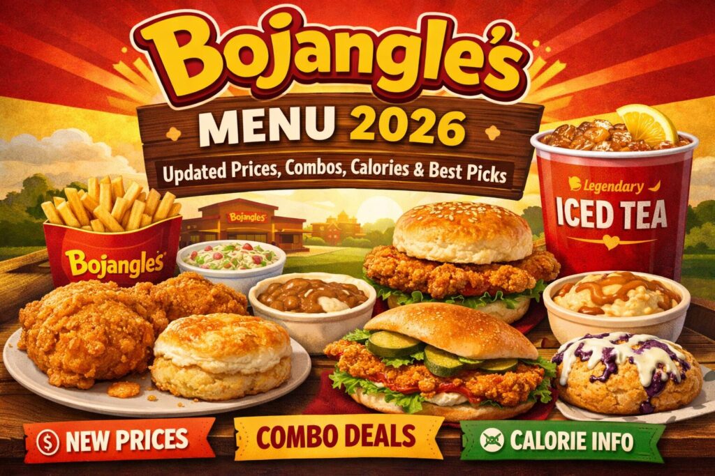 Bojangles Menu