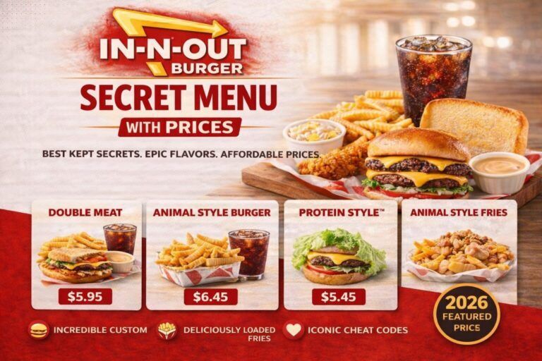 In N Out Secret Menu Prices