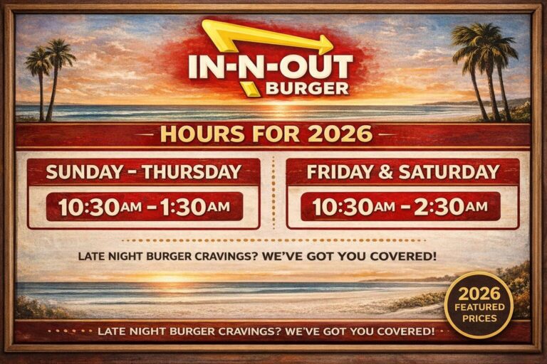 In N Out Hours